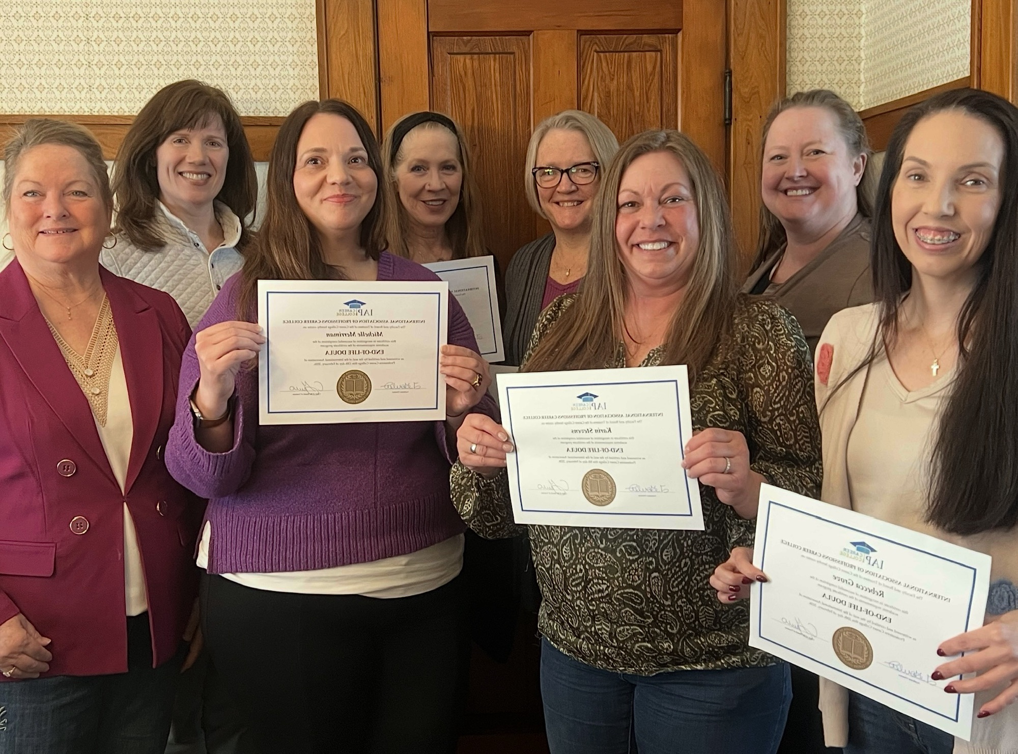 First Graduating Doula Cohort